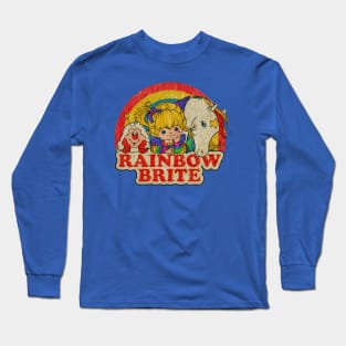 RETRO RAINBOW BRITE Long Sleeve T-Shirt